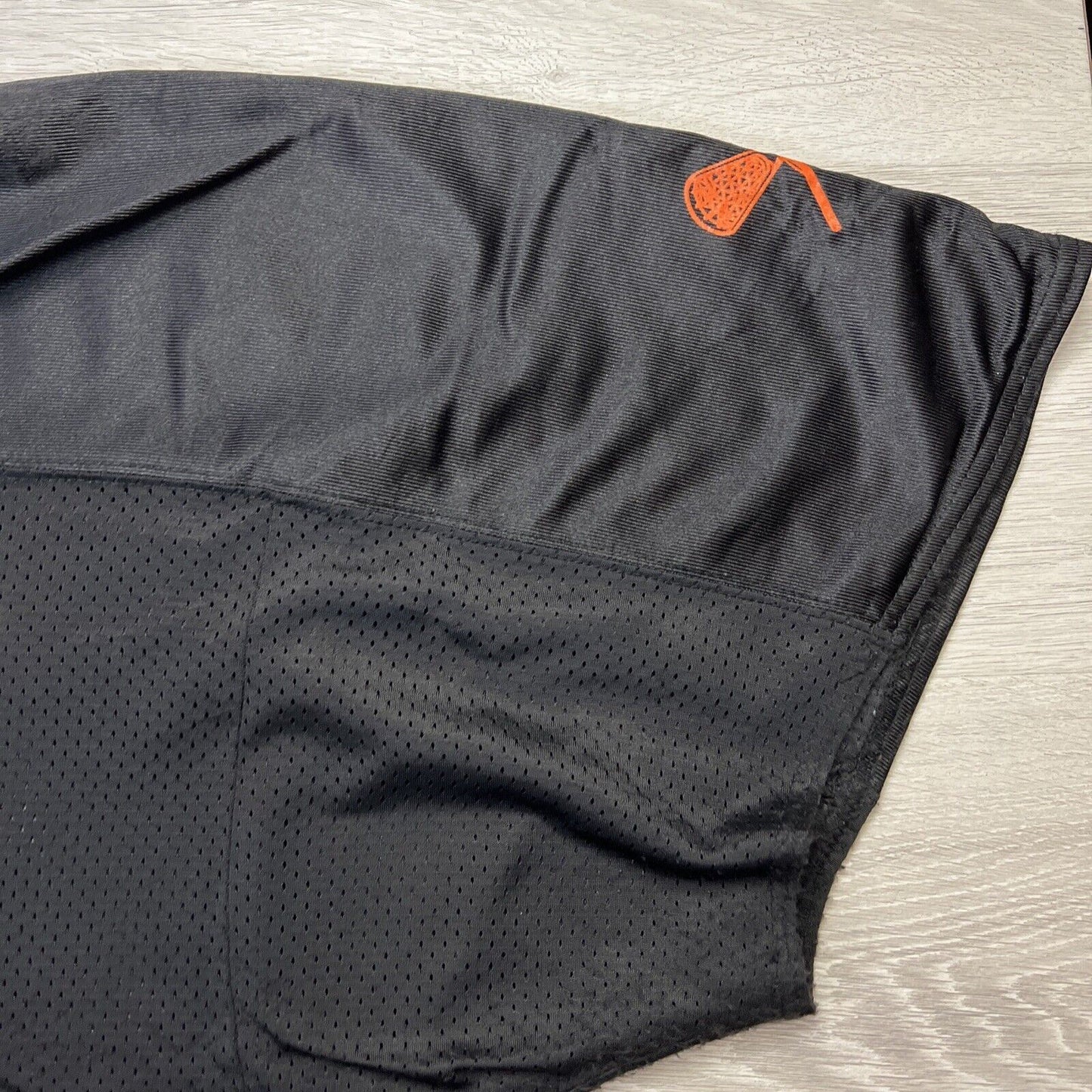 Vintage Lacrosse Jersey Made in the USA Rectory #32 Black Size L/XL