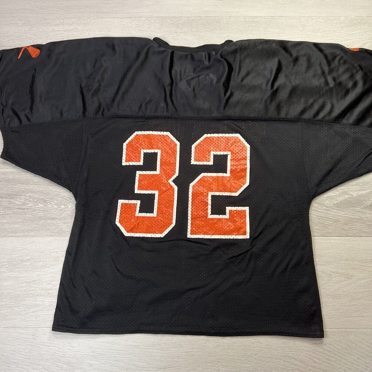 Vintage Lacrosse Jersey Made in the USA Rectory #32 Black Size L/XL