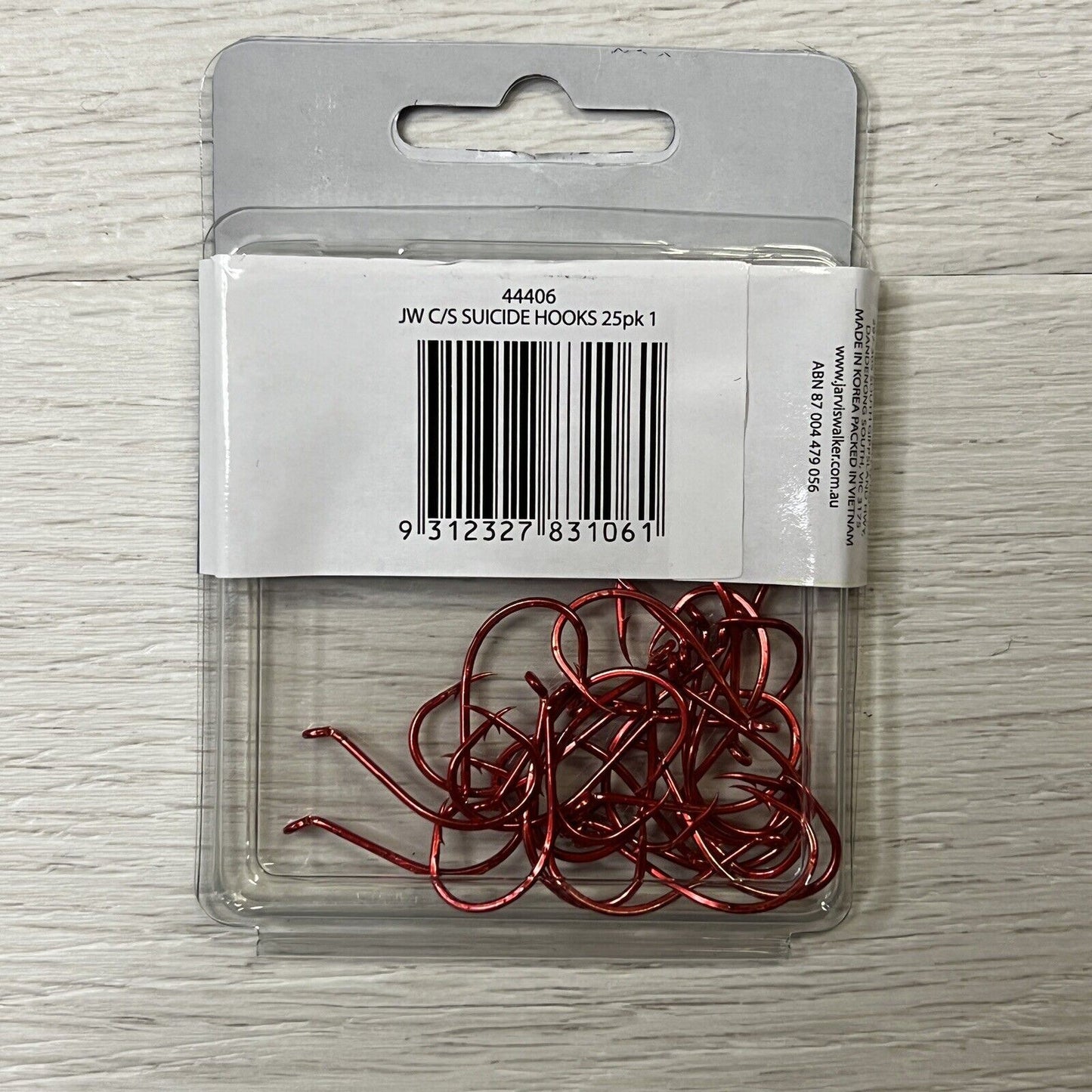 Jarvis Walker Suicide Hooks Size 1 (25 Pack)