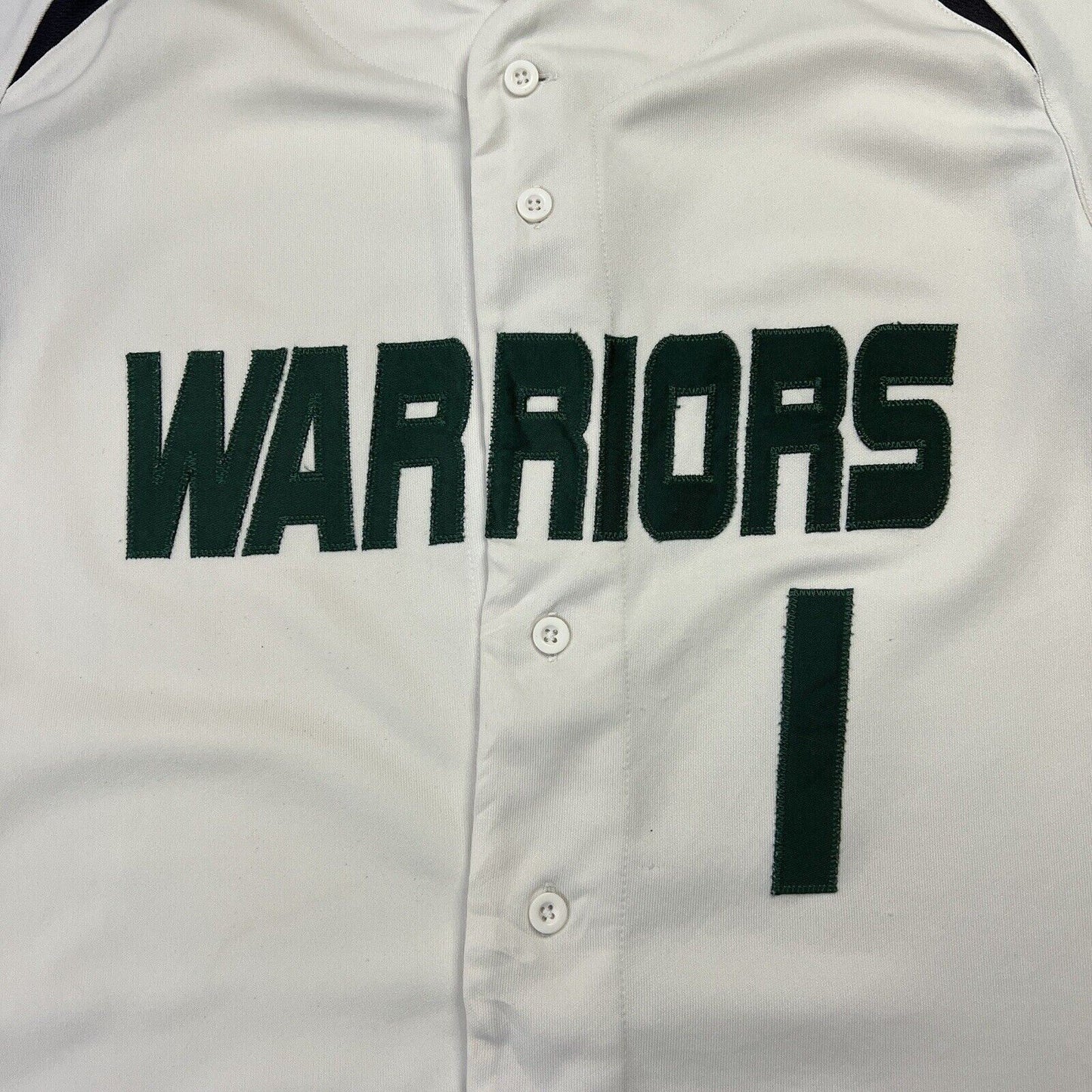 Alleson Athletic Warriors Baseball Jersey Size Small