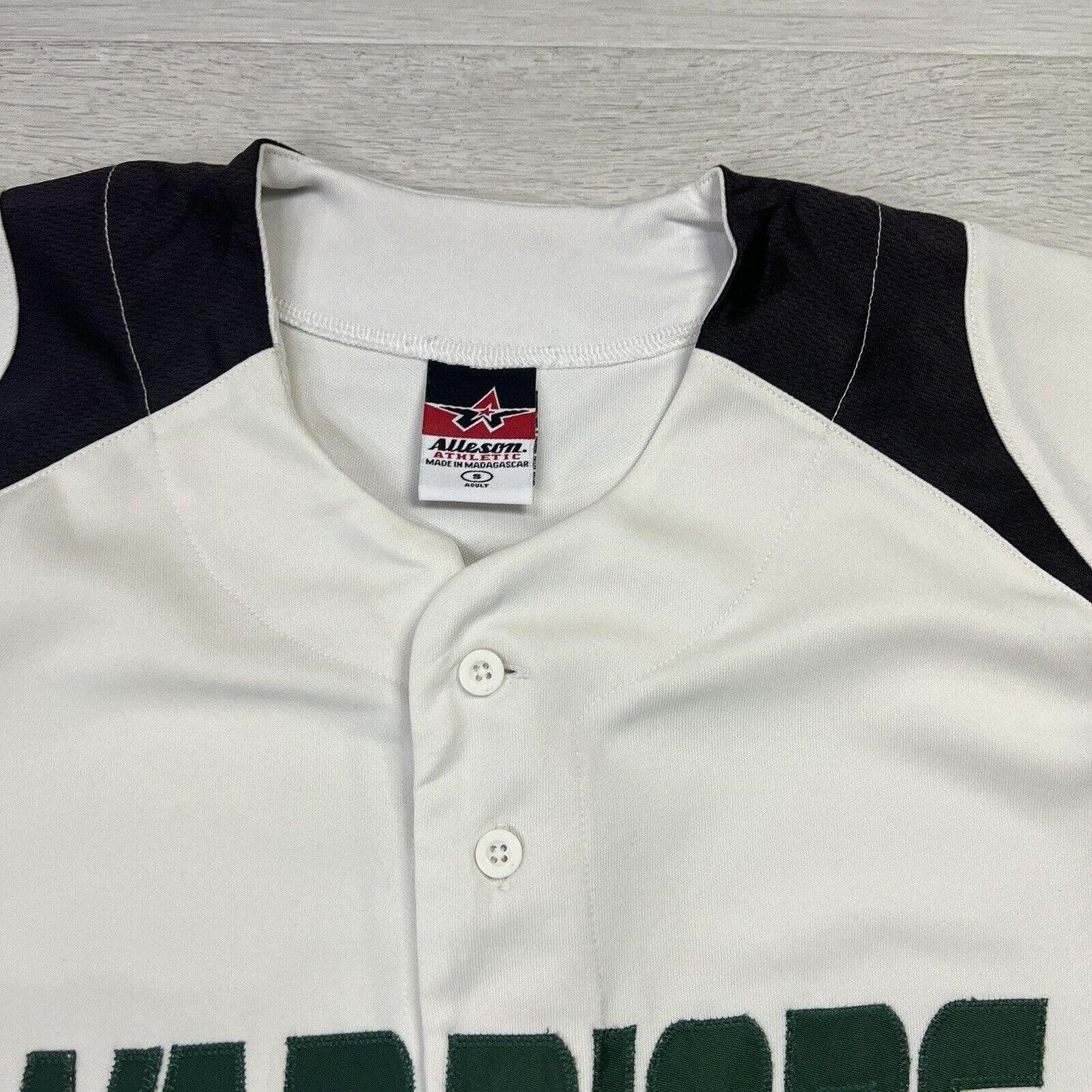Alleson Athletic Warriors Baseball Jersey Size Small