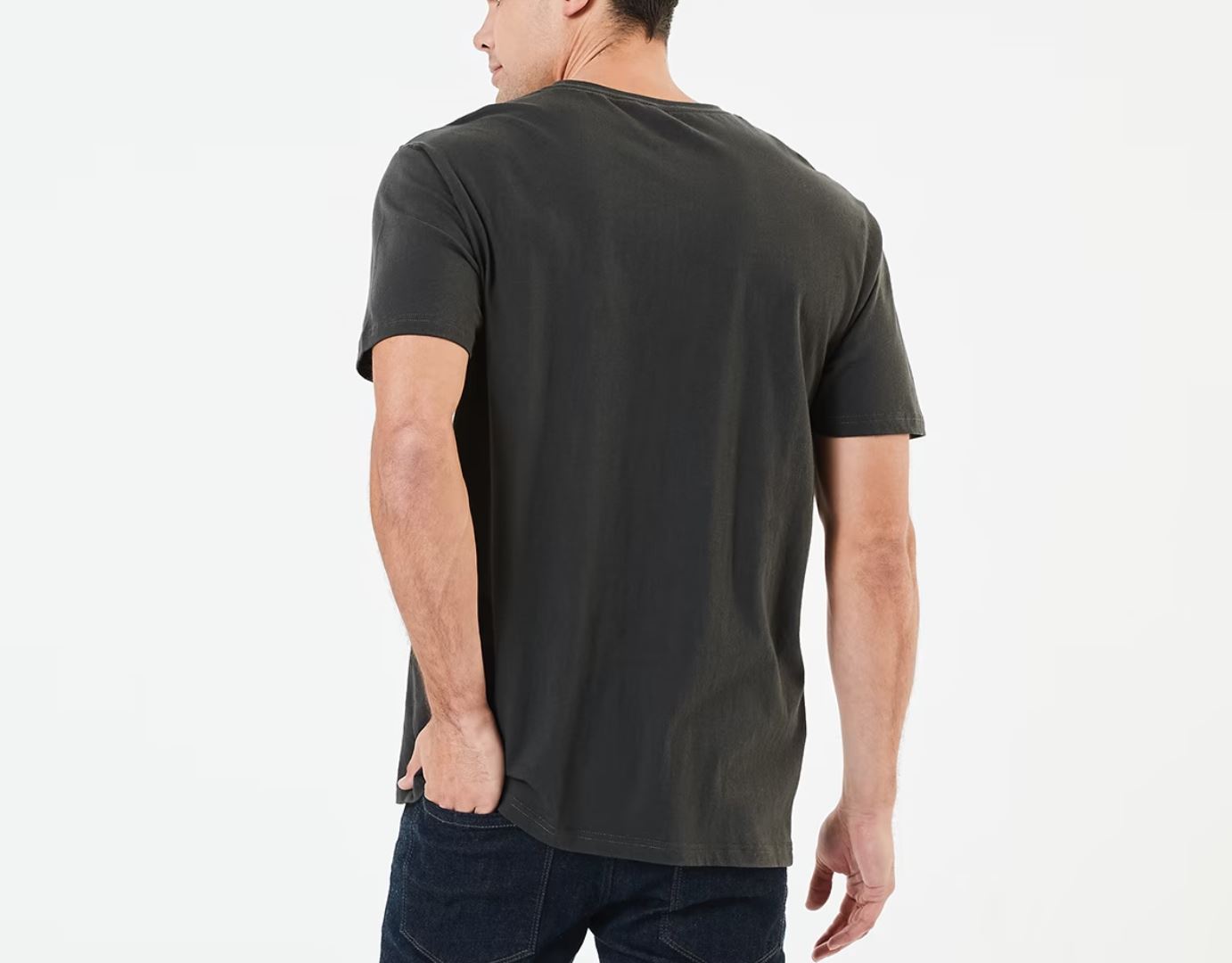 Disney Star Wars Logo Mens Grey T-Shirt