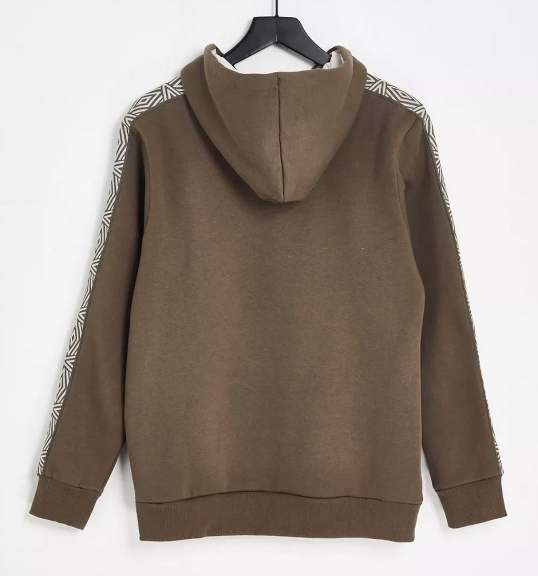 Umbro Fleece Hoodie in Brown Size Medium