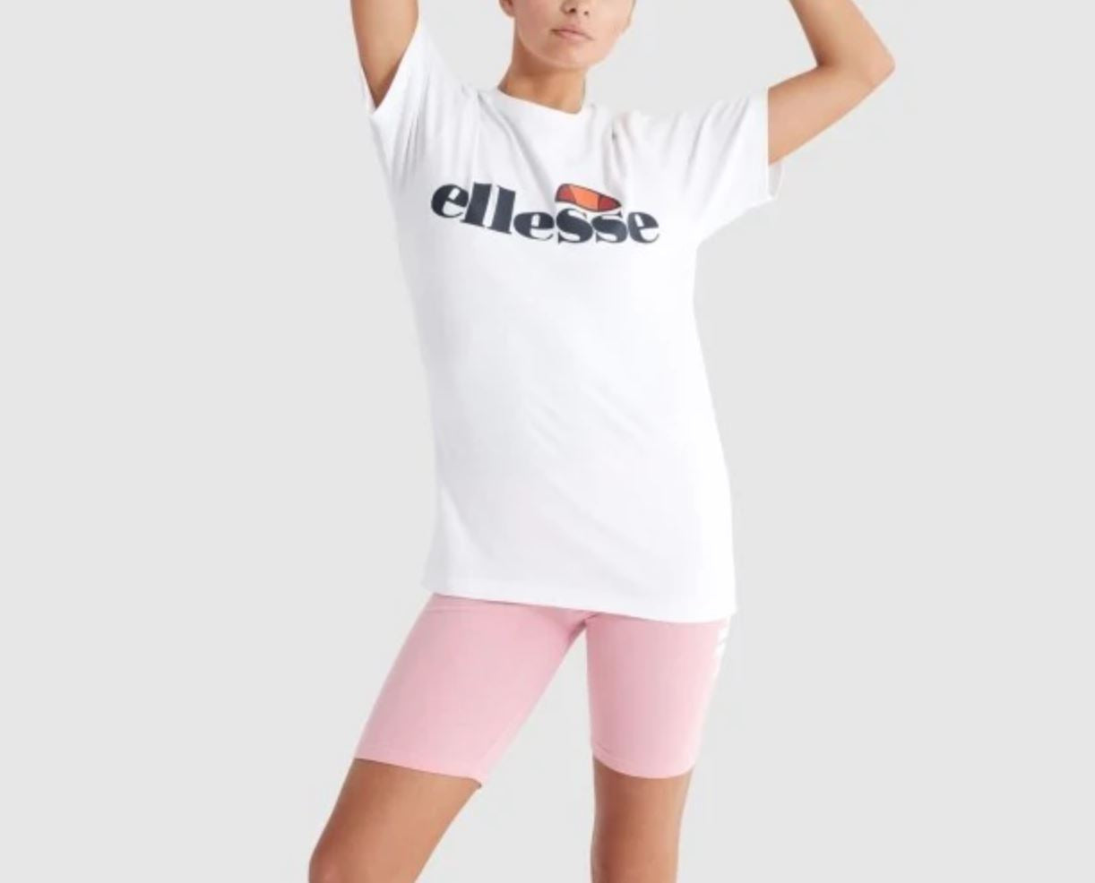 ellesse Print Logo Women's White T-Shirt