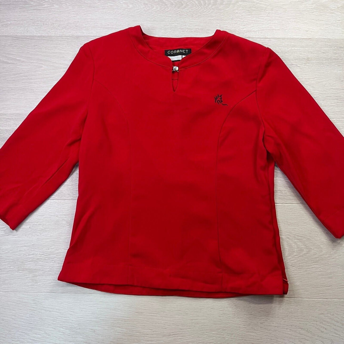 St. George Bank Workwear Women's Pullover Red Jacket Size 12