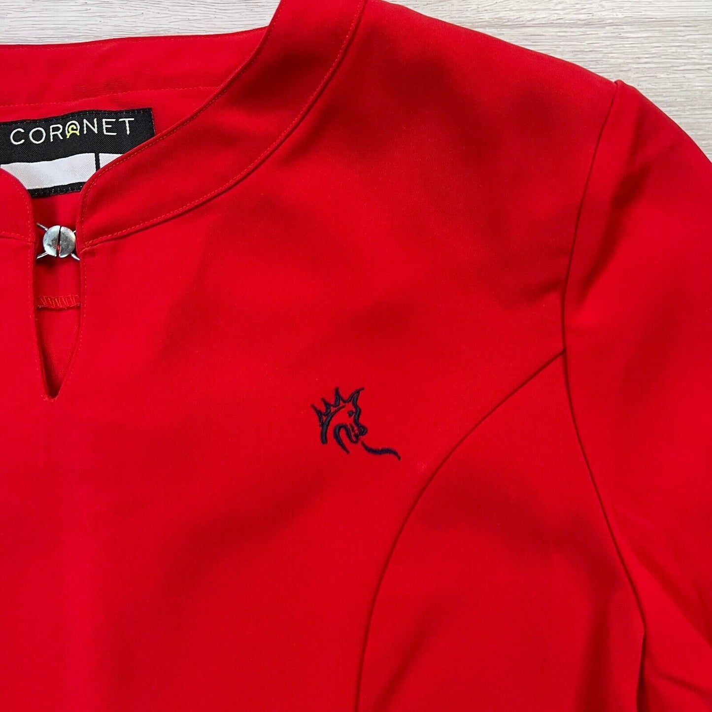 St. George Bank Workwear Women's Pullover Red Jacket Size 12