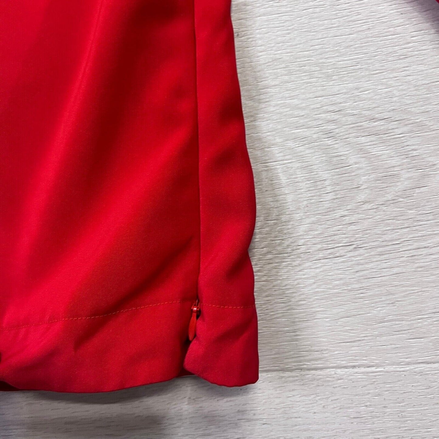 St. George Bank Workwear Women's Pullover Red Jacket Size 12