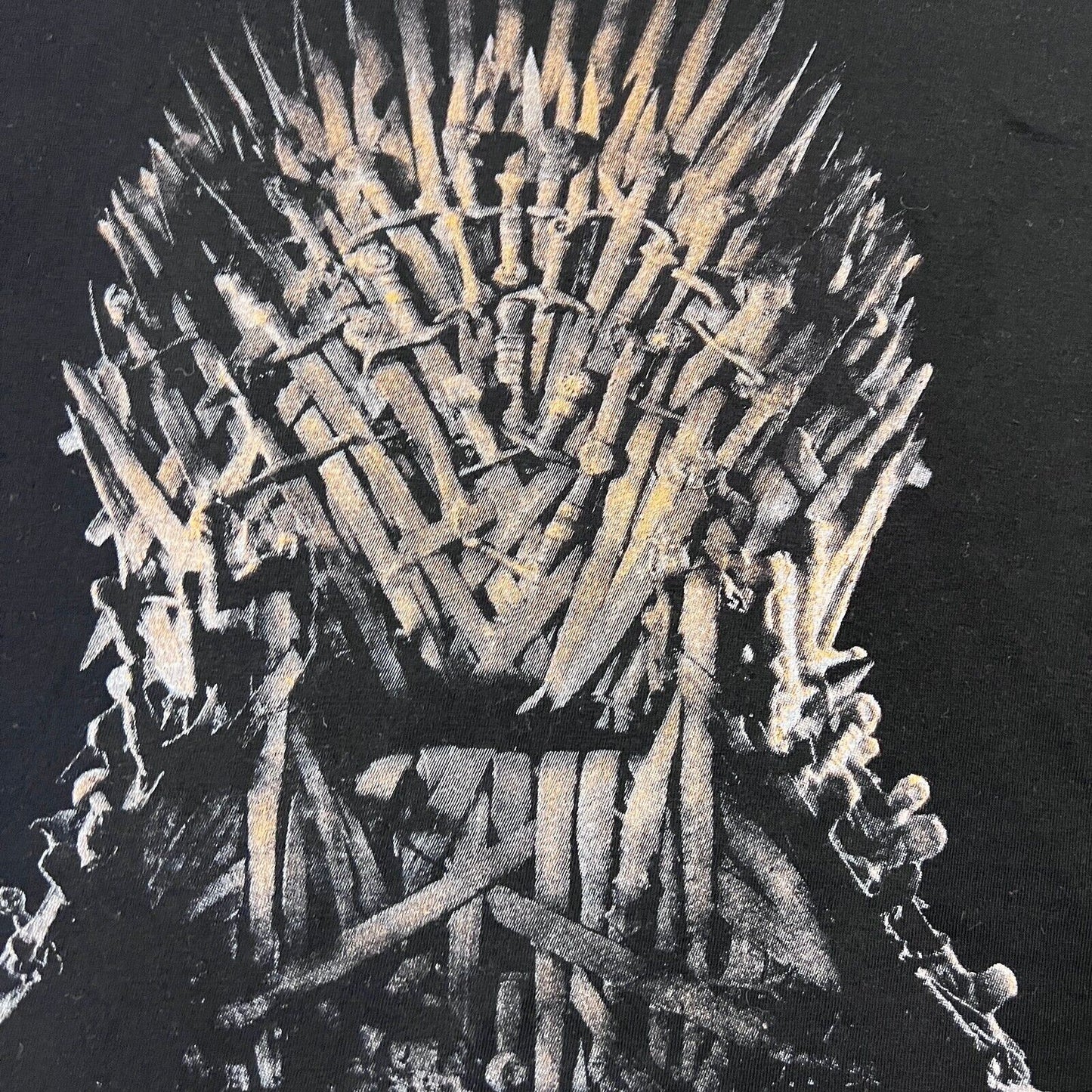 HBO Games of Thrones Mens Black T-Shirt Size XS