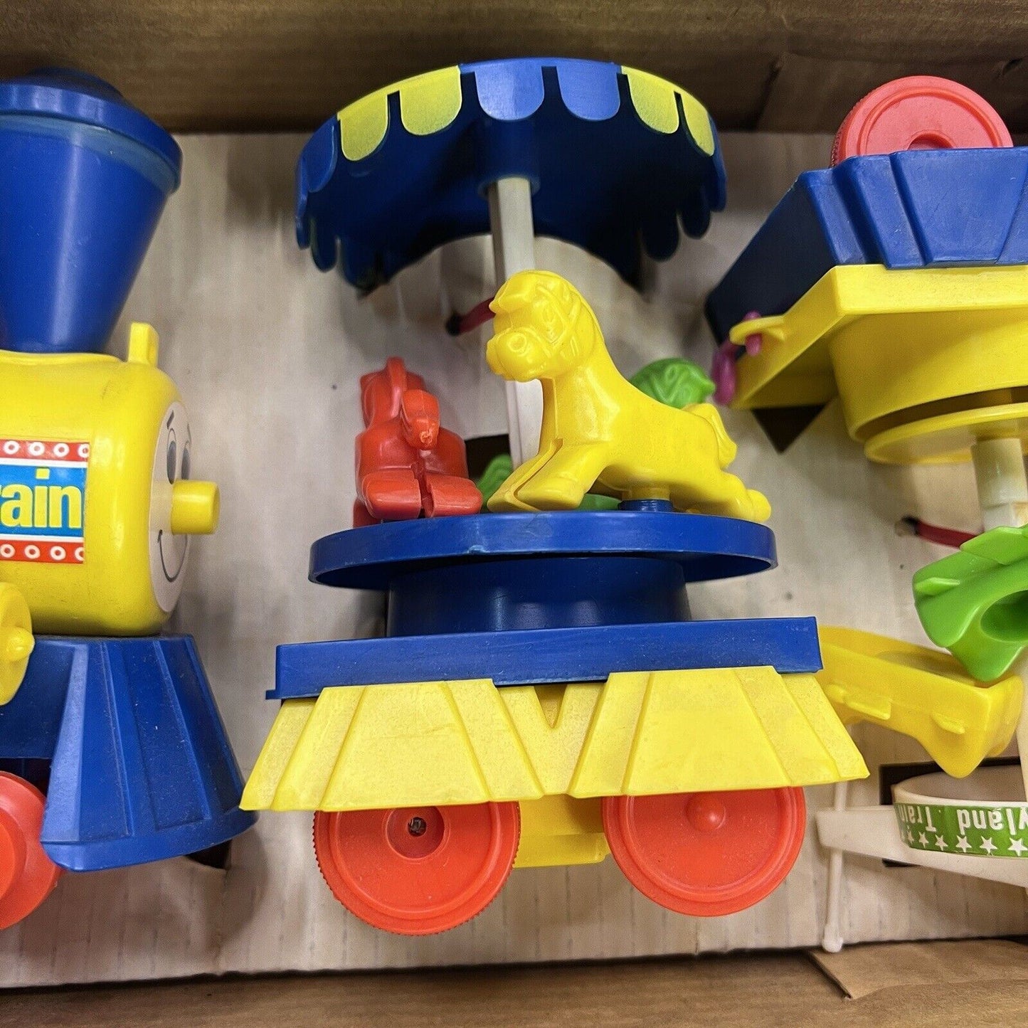 Vintage Joseph International Battery Fairyland Train With Power Cartridge