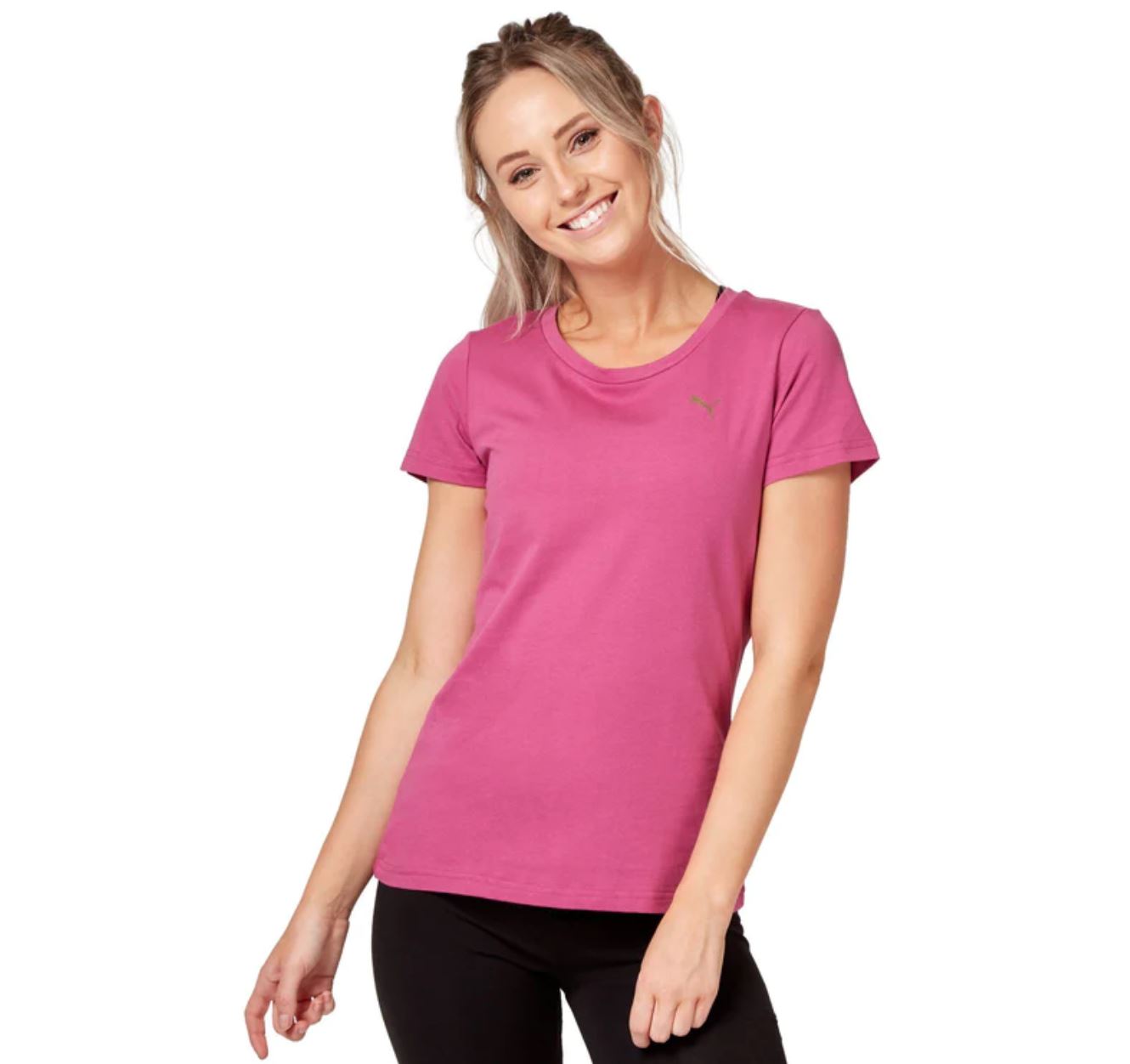 Puma Women's Athletic T-Shirt Activewear T-Shirt Size Small