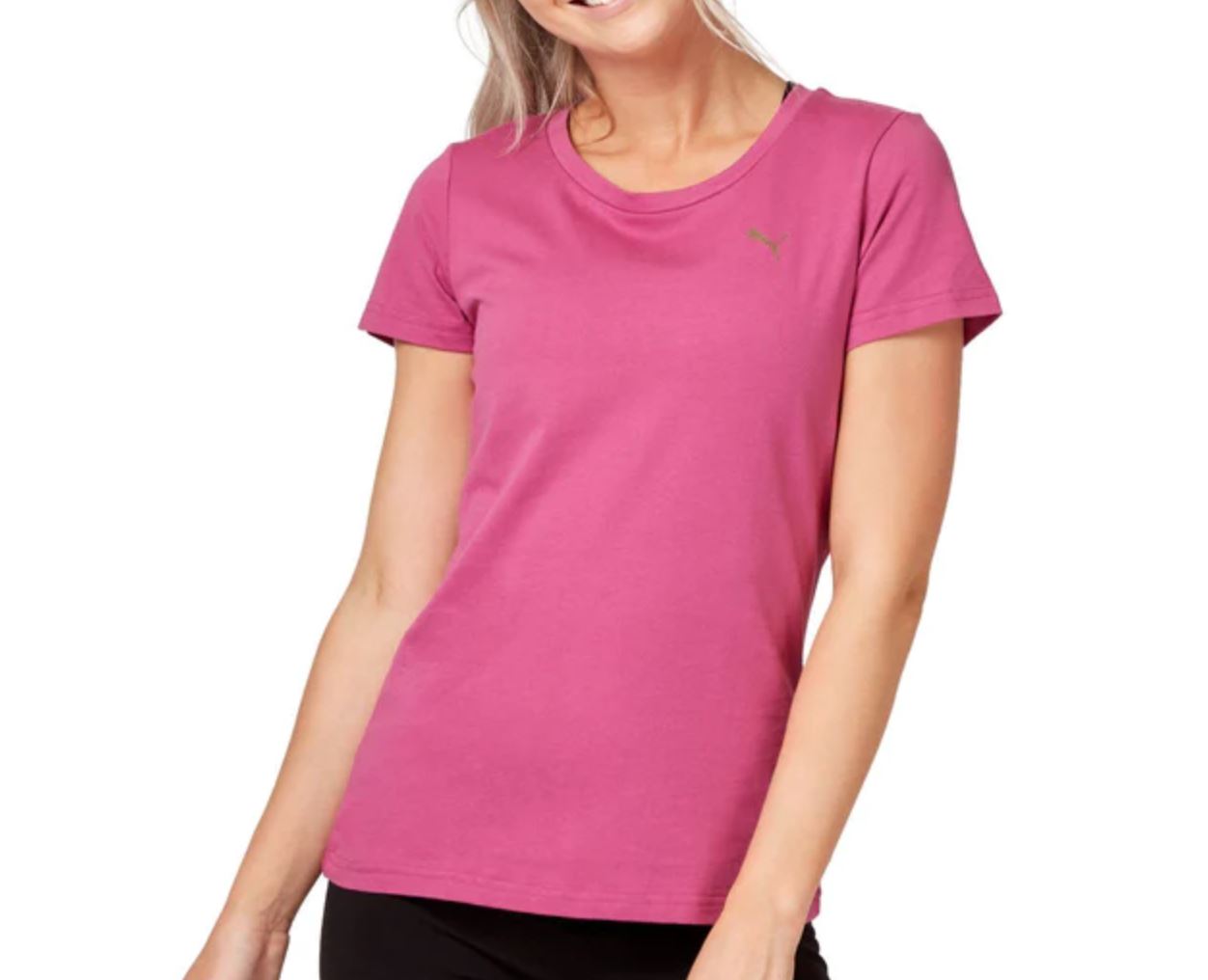 Puma Women's Athletic T-Shirt Activewear T-Shirt Size Small