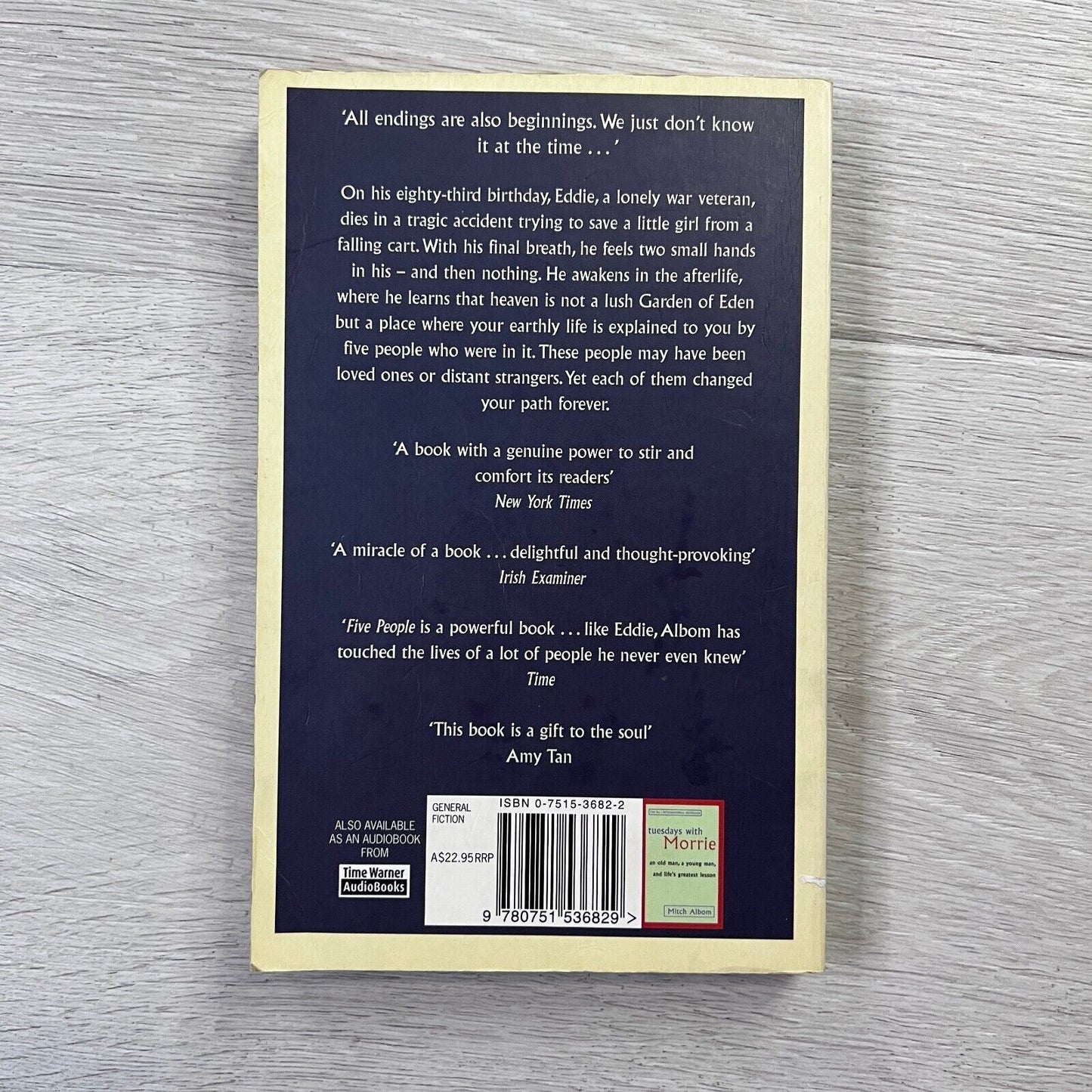 The Five People You Meet In Heaven by Mitch Albom (Paperback, 2004)