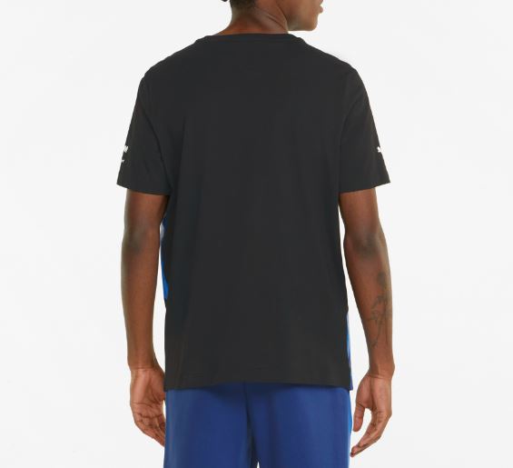 Puma BMW M Motorsport Mens Black T-Shirt Size Large
