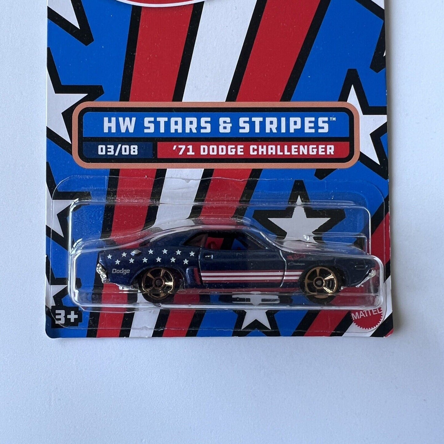 Hot Wheels: HW Stars & Stripes '71 Dodge Challenger 03/08