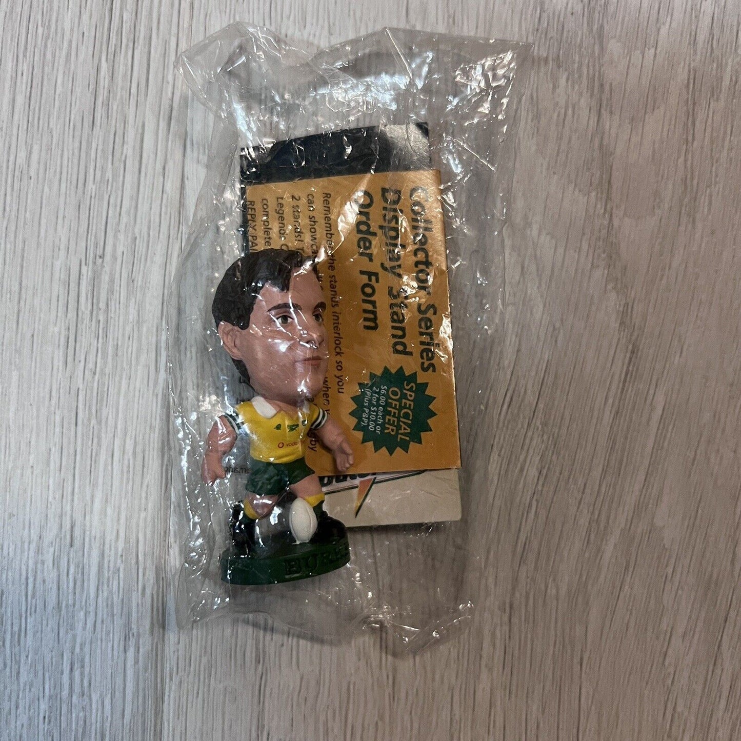 Vintage 1999 Gatorade Wallaby Legends Rugby Collectors Series Matt Burke Figure