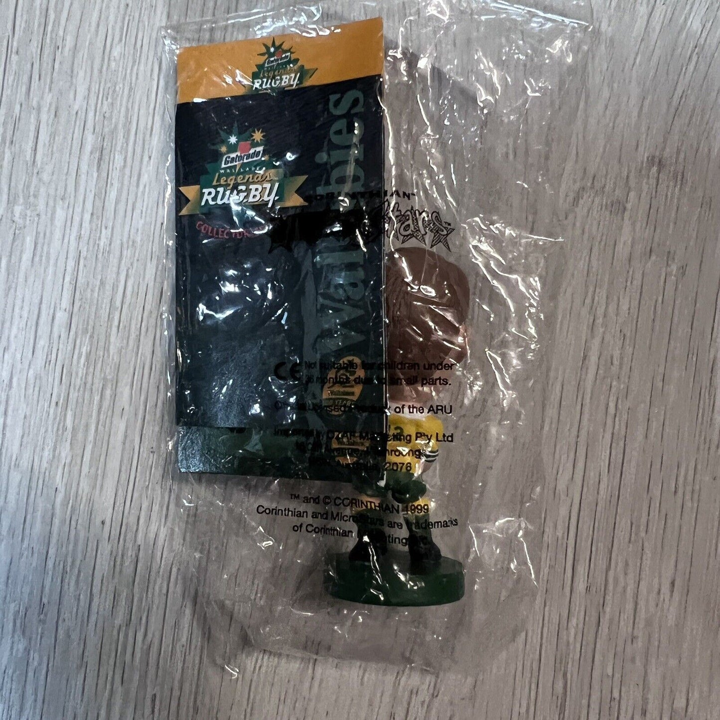 Vintage 1999 Gatorade Wallaby Legends Rugby Collectors Series Tim Horan Figure