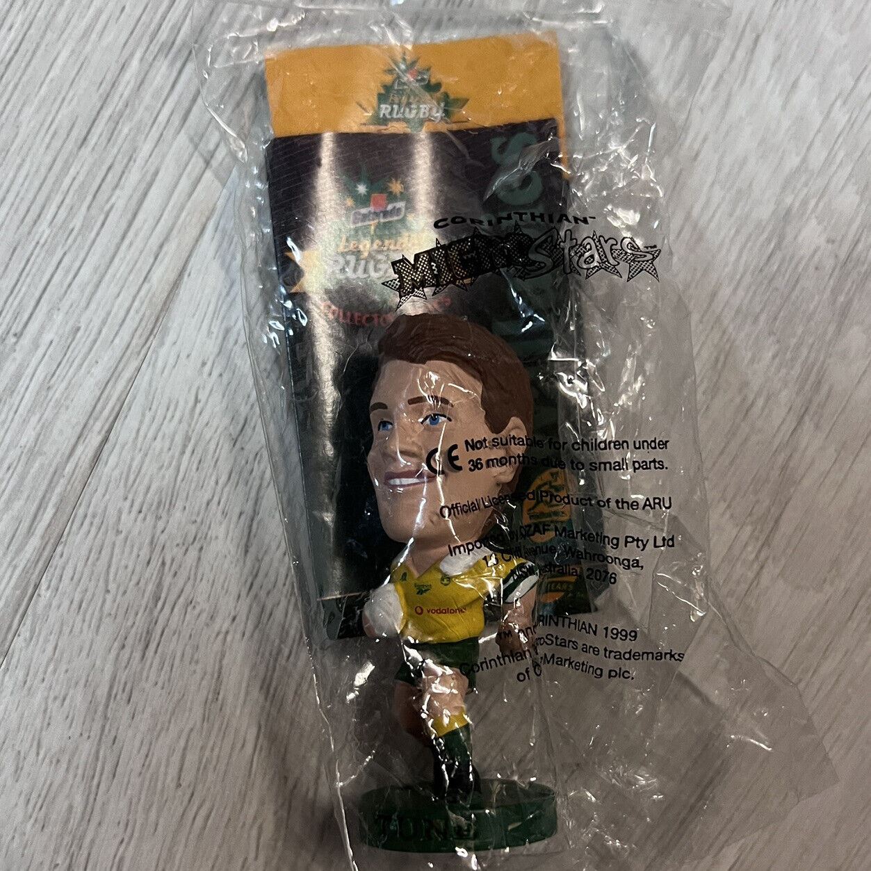 Vintage 1999 Gatorade Wallaby Legends Rugby Collectors Series Ben Tune Figure