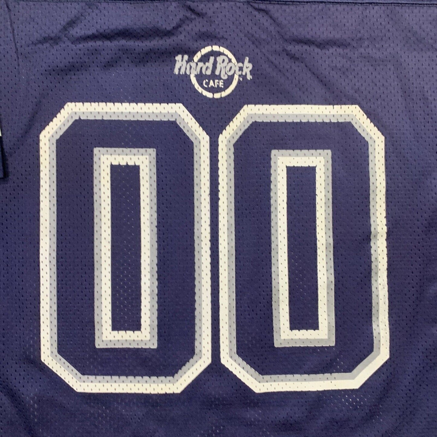 Hard Rock Cafe Atlanta Gridiron Jersey Size Medium #00 American Football Jersey