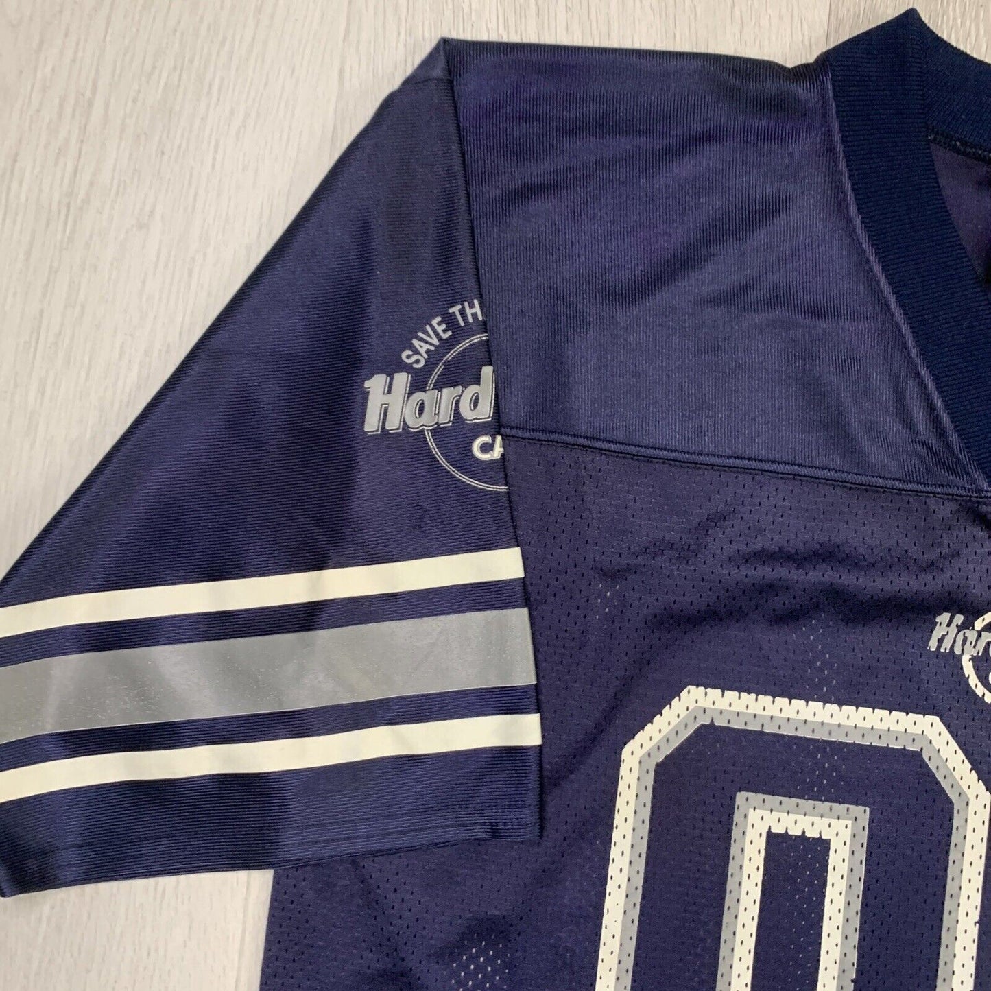 Hard Rock Cafe Atlanta Gridiron Jersey Size Medium #00 American Football Jersey
