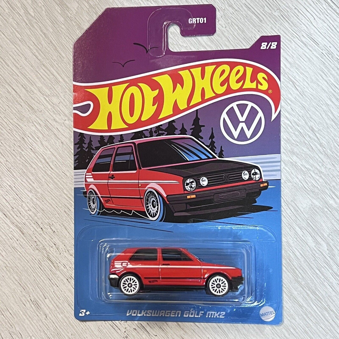 Hot Wheels: Volkswagen Golf MK2 Red 8/8