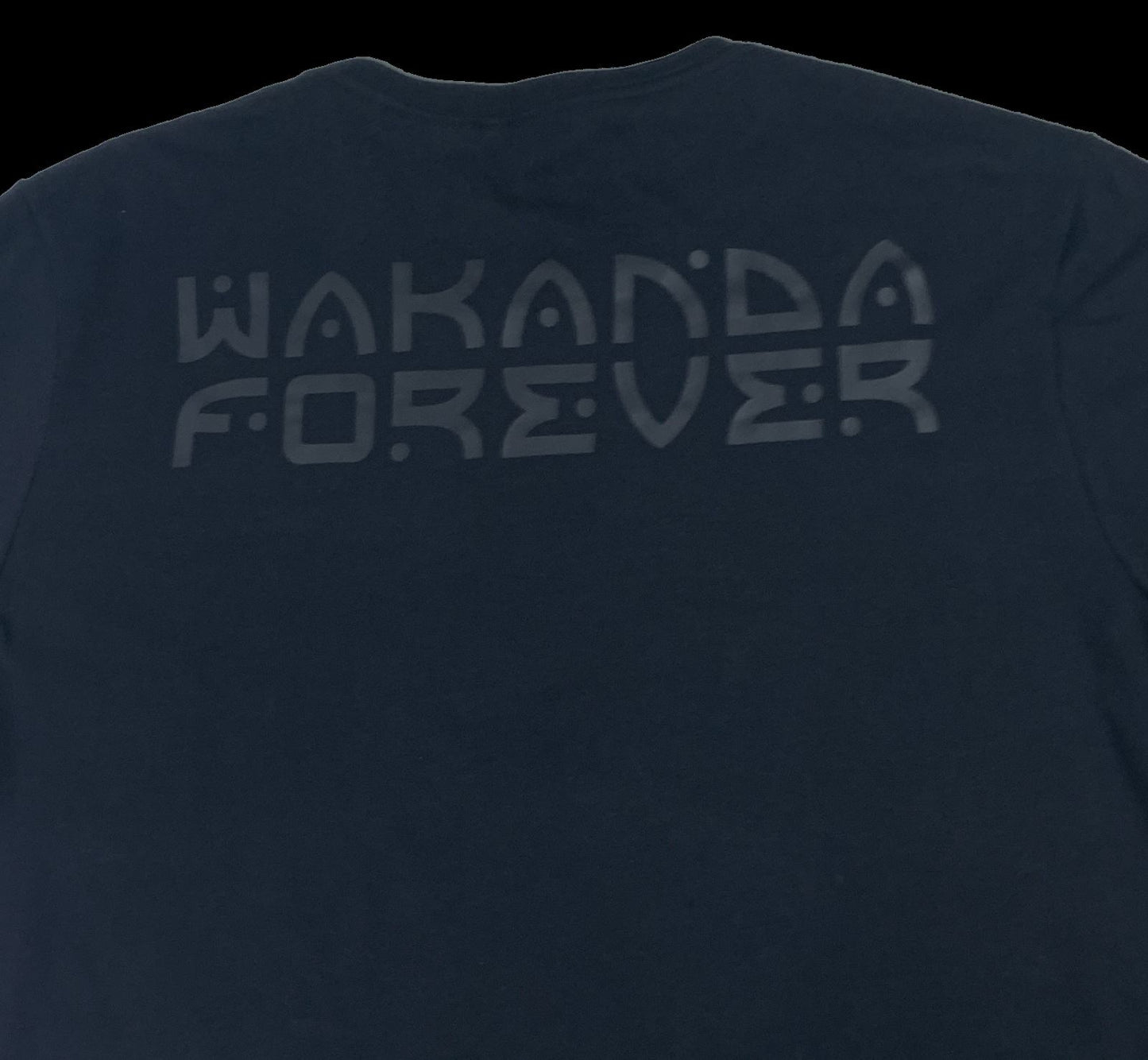 Marvel Avengers Black Panther 'Wakanda Forever' Black Mens T-Shirt (L/XL/2XL)