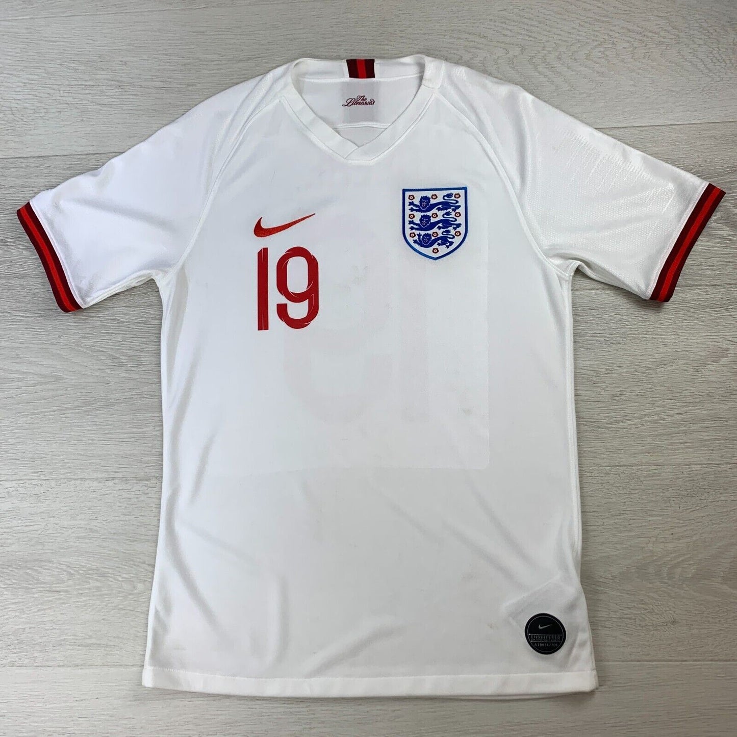 Nike England National Football Team Soccer Jersey Size Small