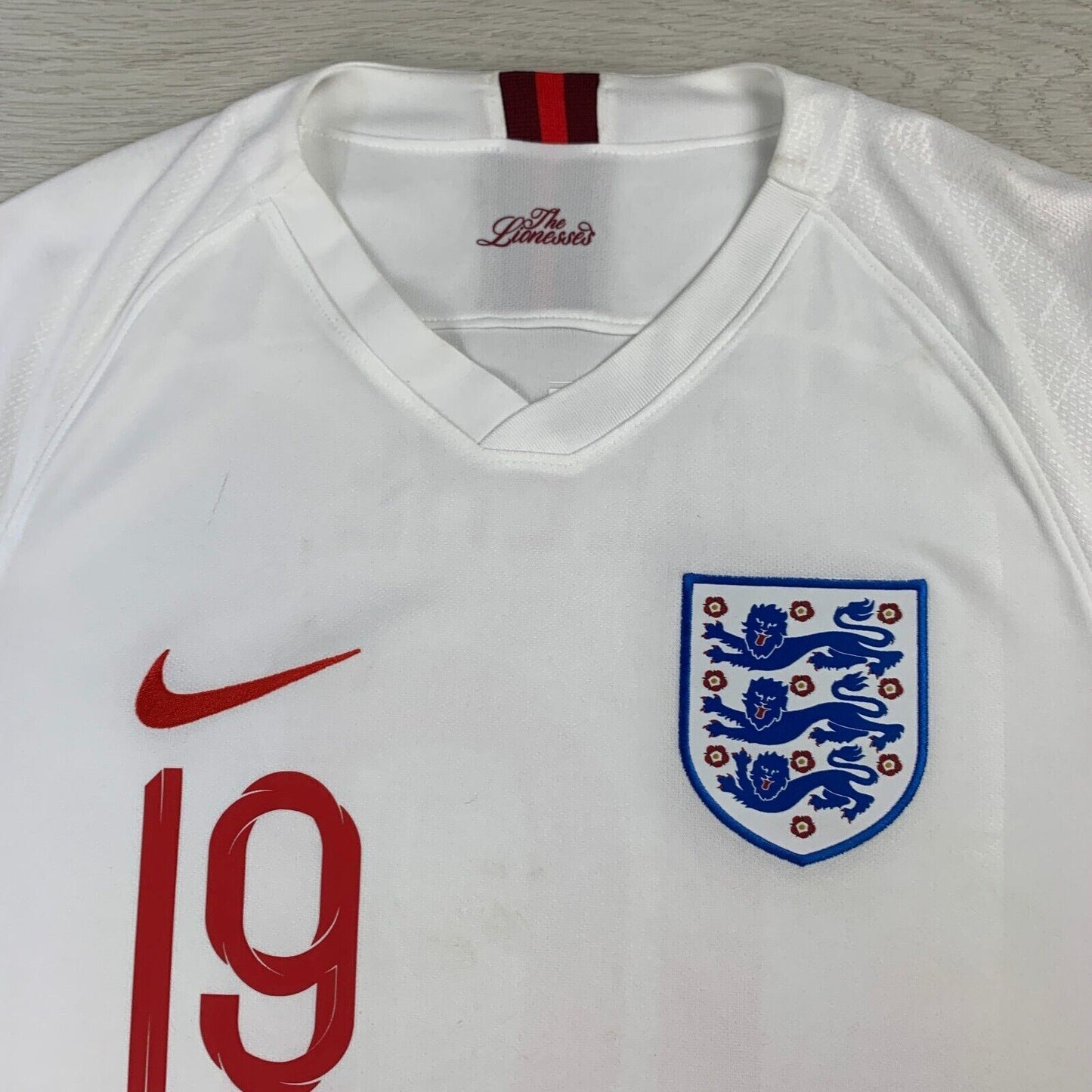 Nike England National Football Team Soccer Jersey Size Small