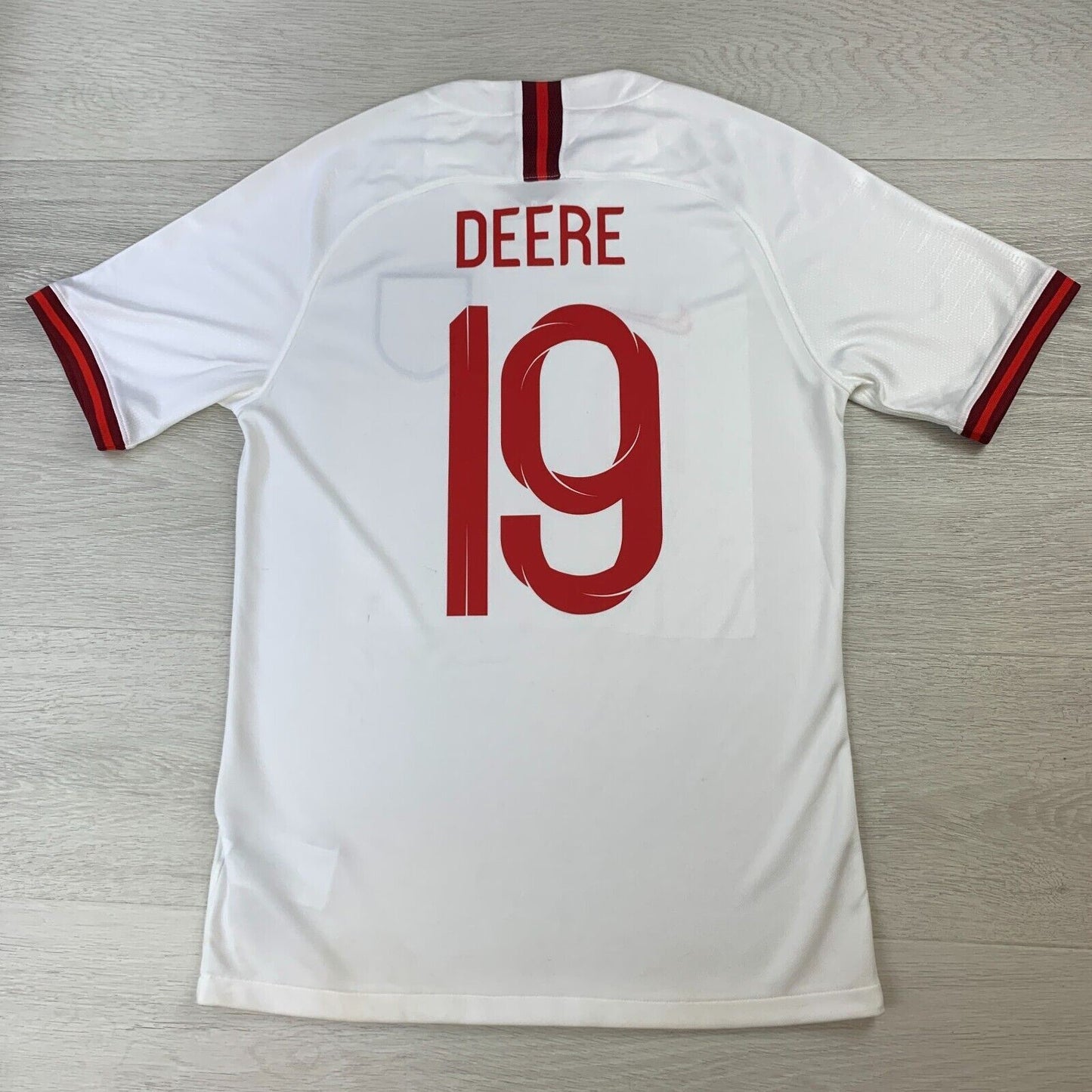 Nike England National Football Team Soccer Jersey Size Small