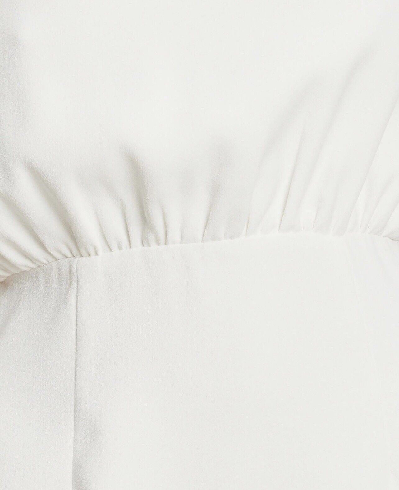 Tussah Womens White Mini Dress Size 10 (New)