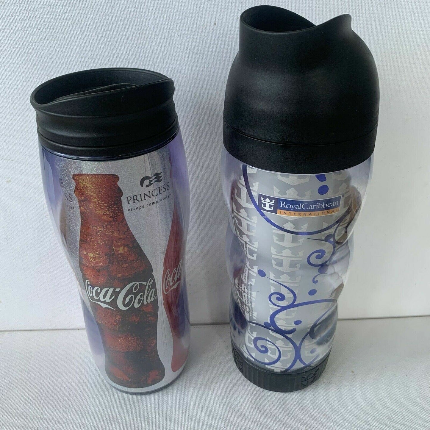 Cruise Liner Tall Soft Drink Plastic Drink Cups With Lids