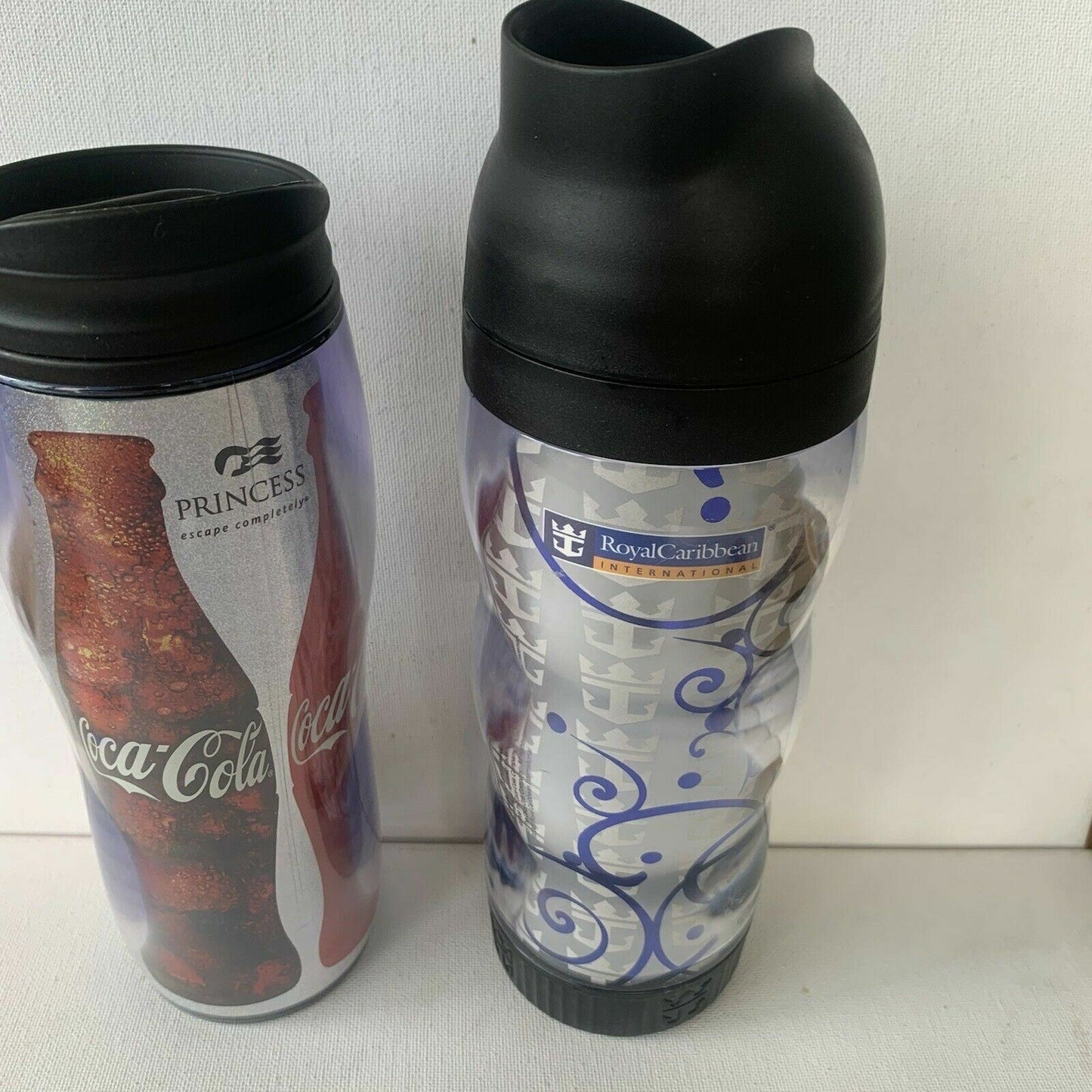 Cruise Liner Tall Soft Drink Plastic Drink Cups With Lids