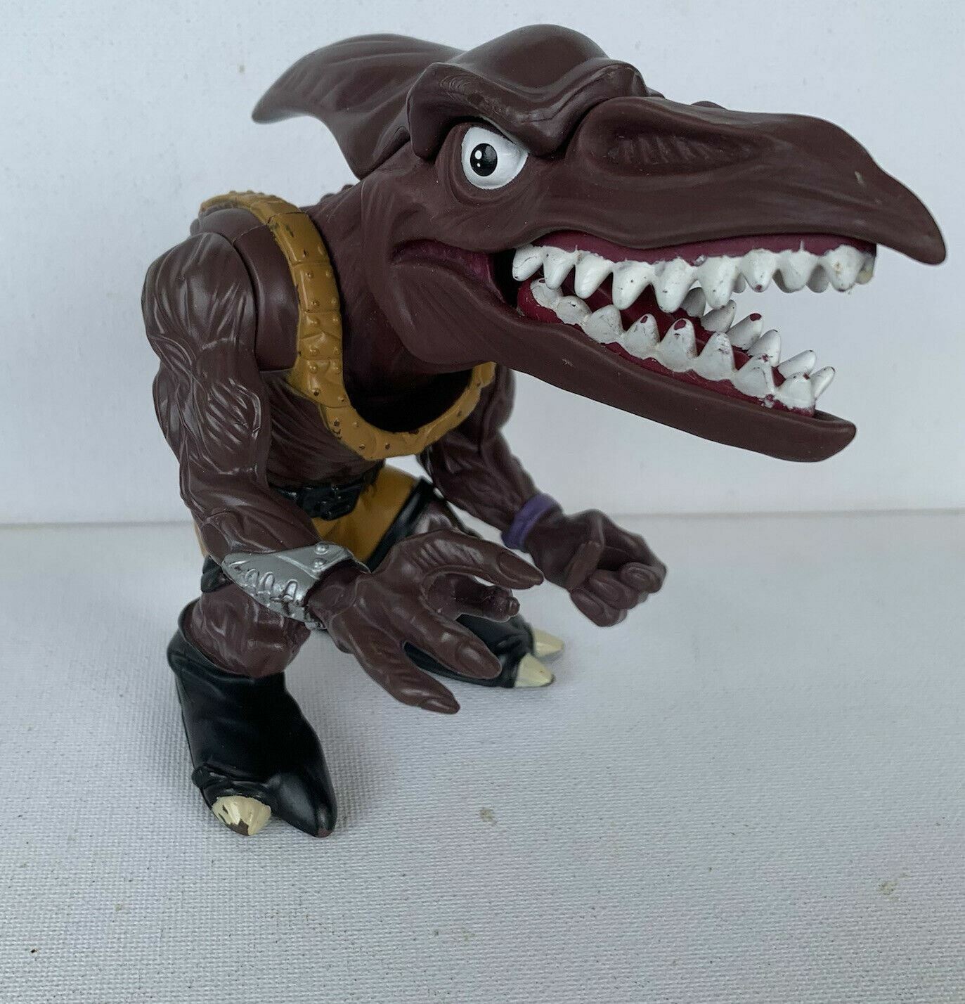 Vintage Mattel Street Sharks Pool Shark & Bullzeye Figurines 90’s