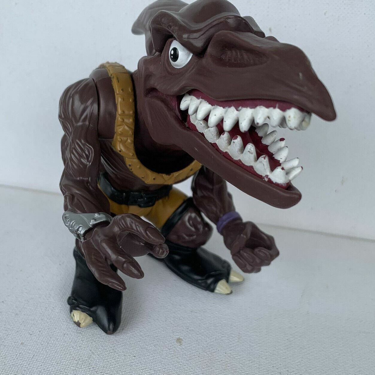 Vintage Mattel Street Sharks Pool Shark & Bullzeye Figurines 90’s