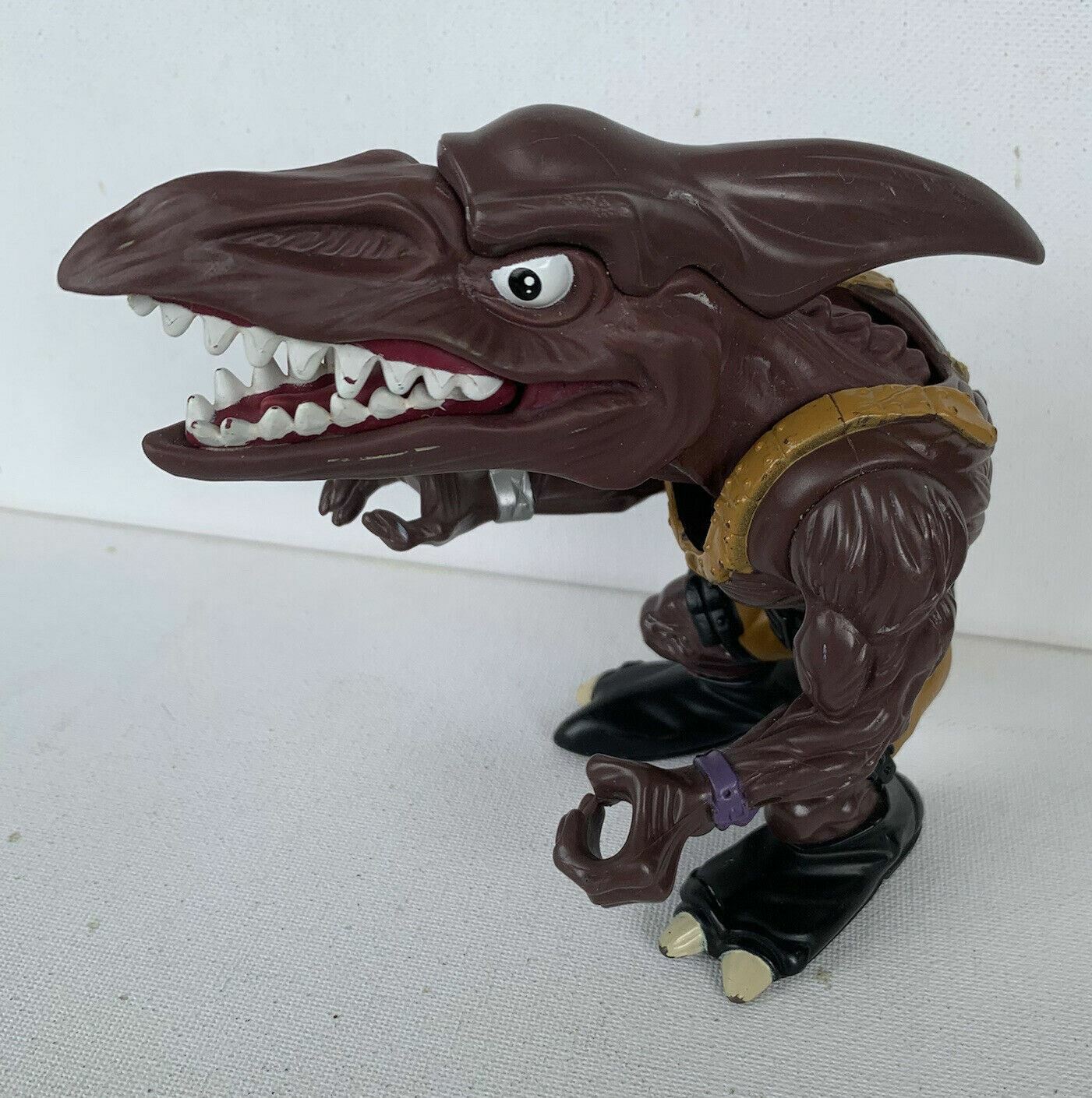 Vintage Mattel Street Sharks Pool Shark & Bullzeye Figurines 90’s