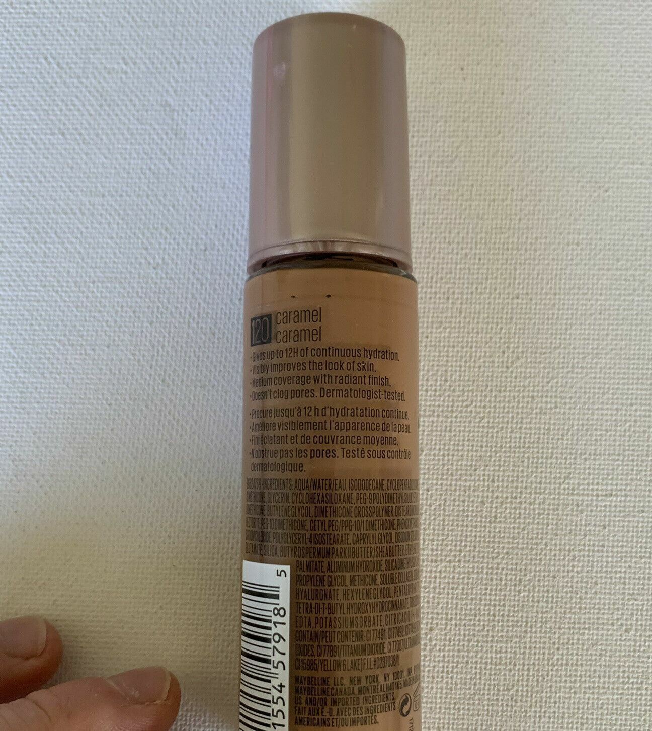 Maybelline New York Dream Radiant Liquid Foundation #120 Caramel