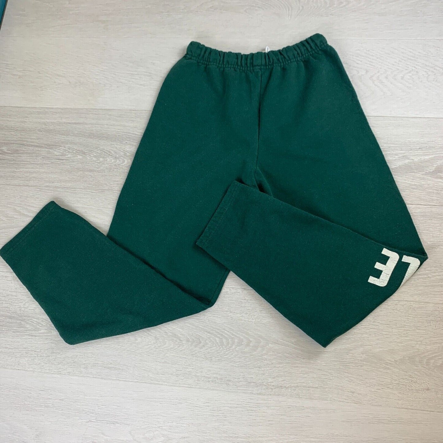 Vintage Jerzees Montville Mens Green Jogger Pants Size Small