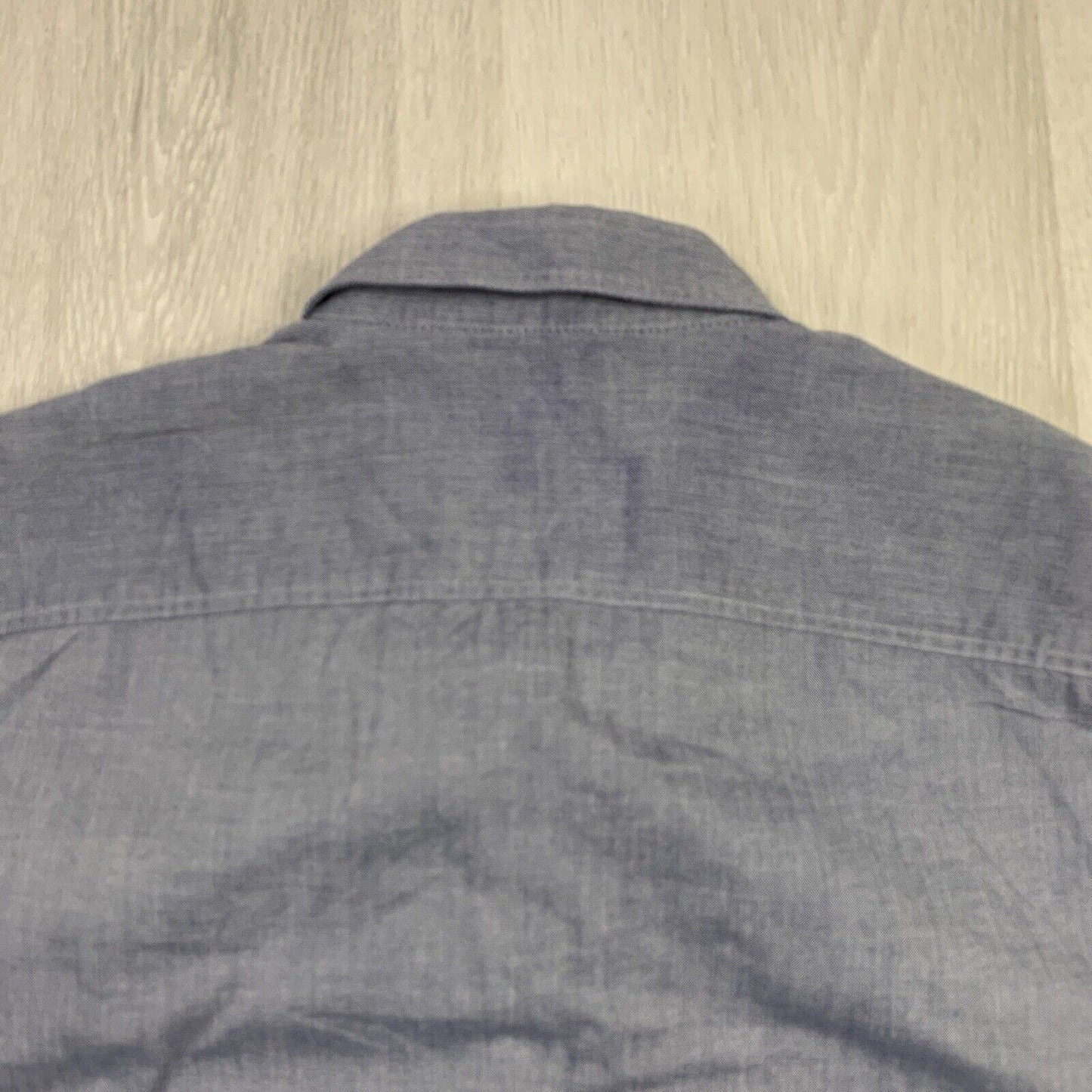 R.M Williams Mens Blue Collared Shirt Size Large