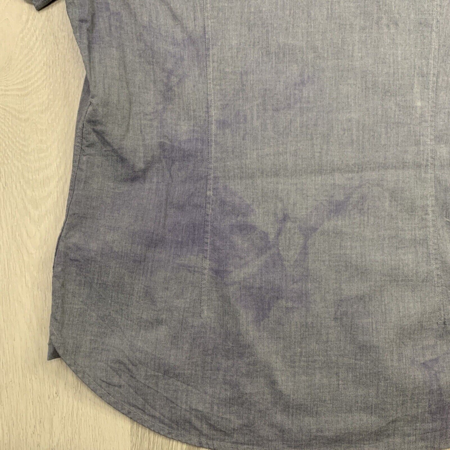 R.M Williams Mens Blue Collared Shirt Size Large