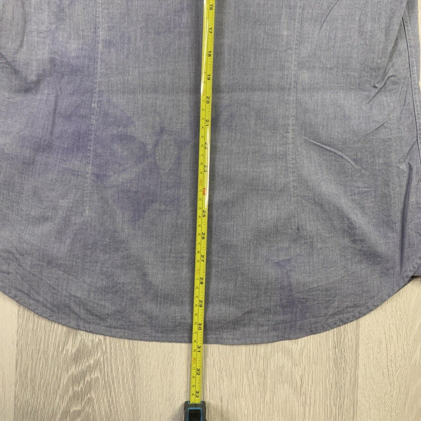 R.M Williams Mens Blue Collared Shirt Size Large