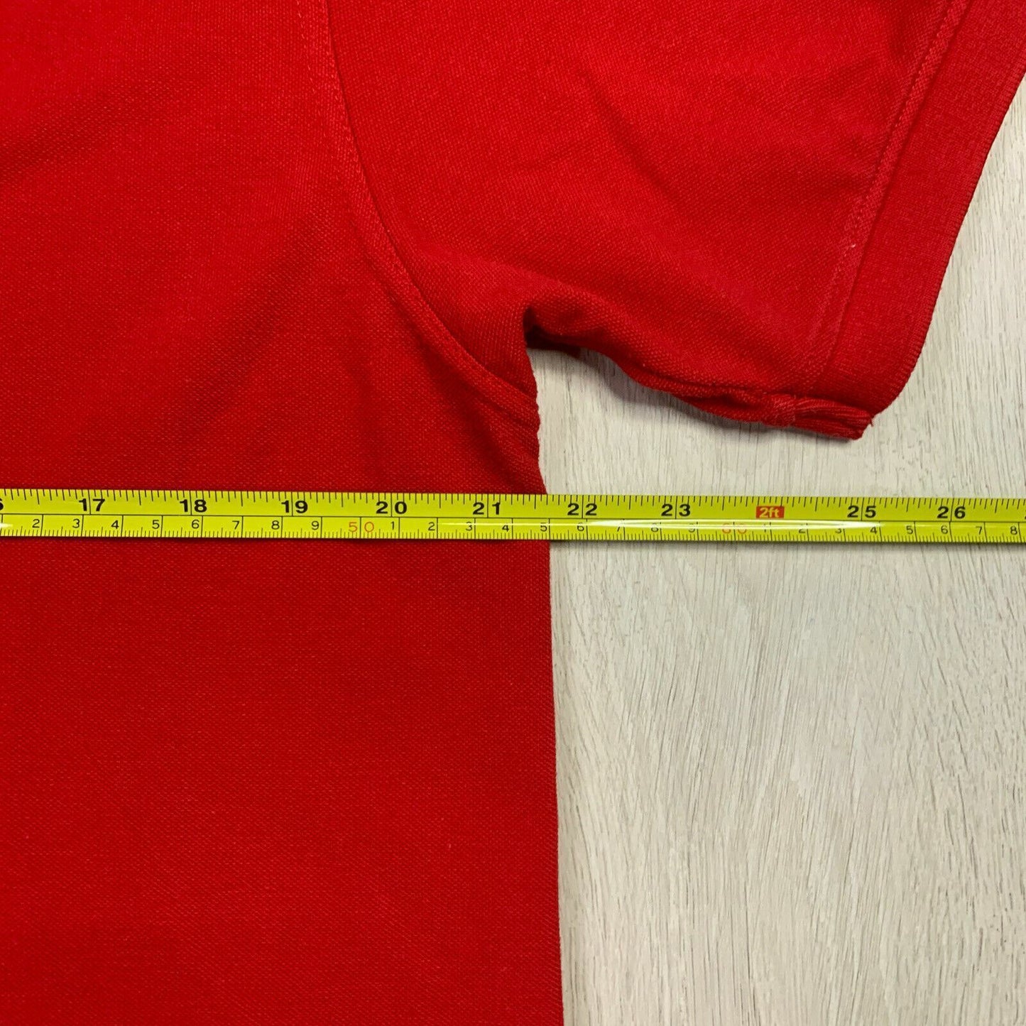 JEEP Mens Red Polo Shirt Size Large