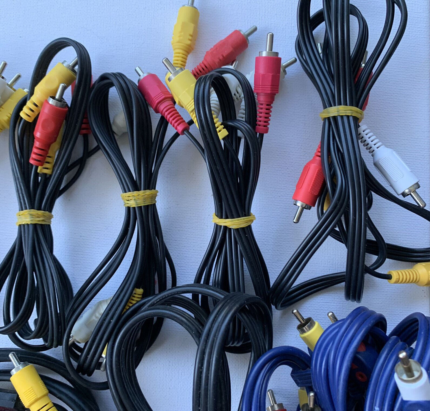 RCA AV Cables Male To Male TV Cables - x8 Cables