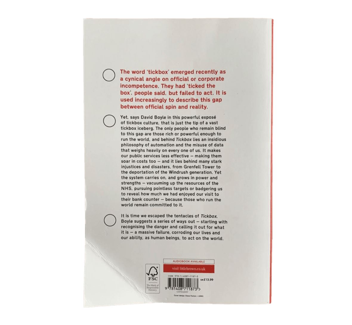 Tickbox: How it is taking control of... by David Boyle (English) Paperback Book