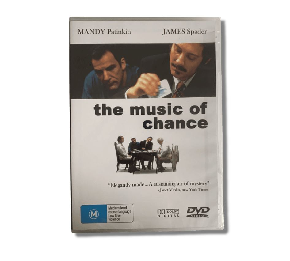 The Music of Chance - DVD- James Spader - Rare DVD Aus Stock - Factory Sealed