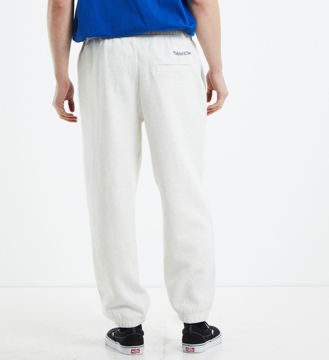 Mitchell & Ness NBA New York Knicks White Sweat Pants Size Medium (New)