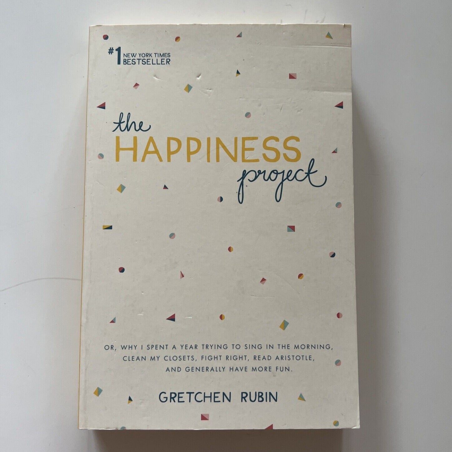 The Happiness Project By Gretchen Rubin Kikki.K Limited Edition Design Paperback