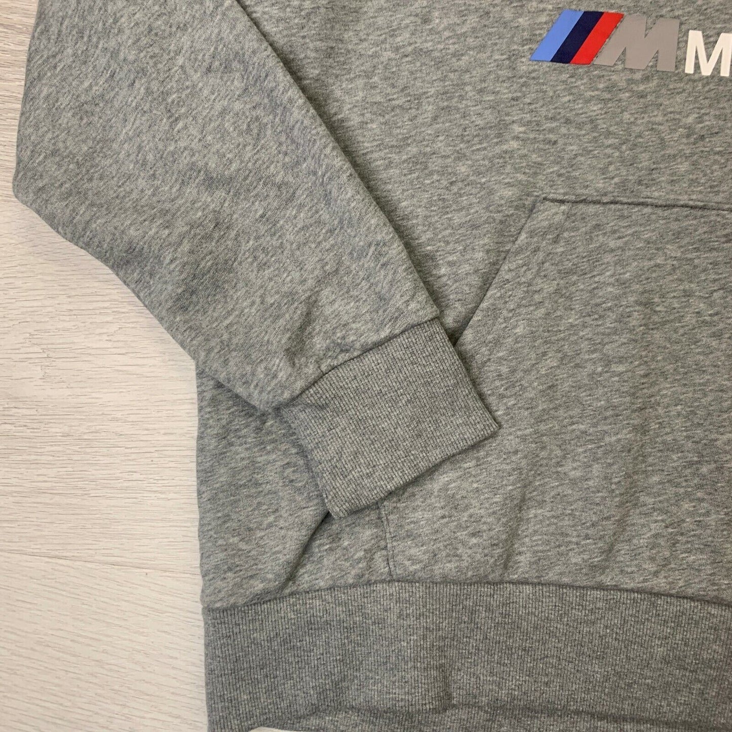 PUMA BMW Motorsport Pullover Grey Hoodie Size XL (New RRP $100)