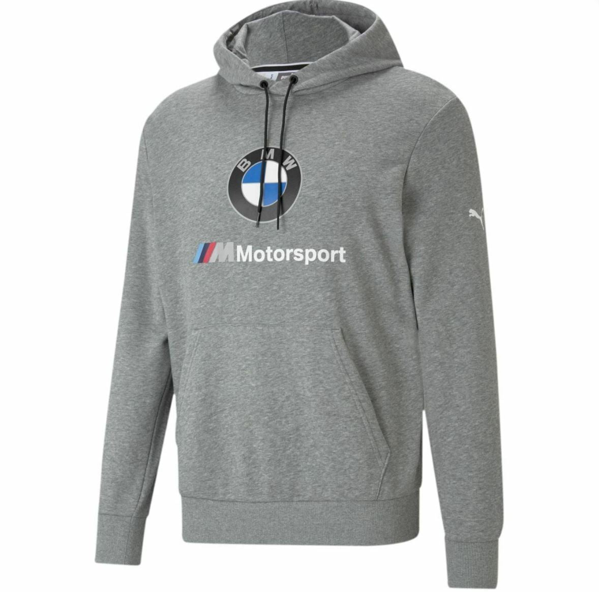 PUMA BMW Motorsport Pullover Grey Hoodie Size Large (New RRP $100)