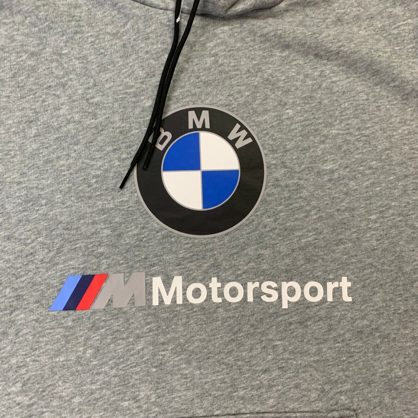 PUMA BMW Motorsport Pullover Grey Hoodie Size Large (New RRP $100)