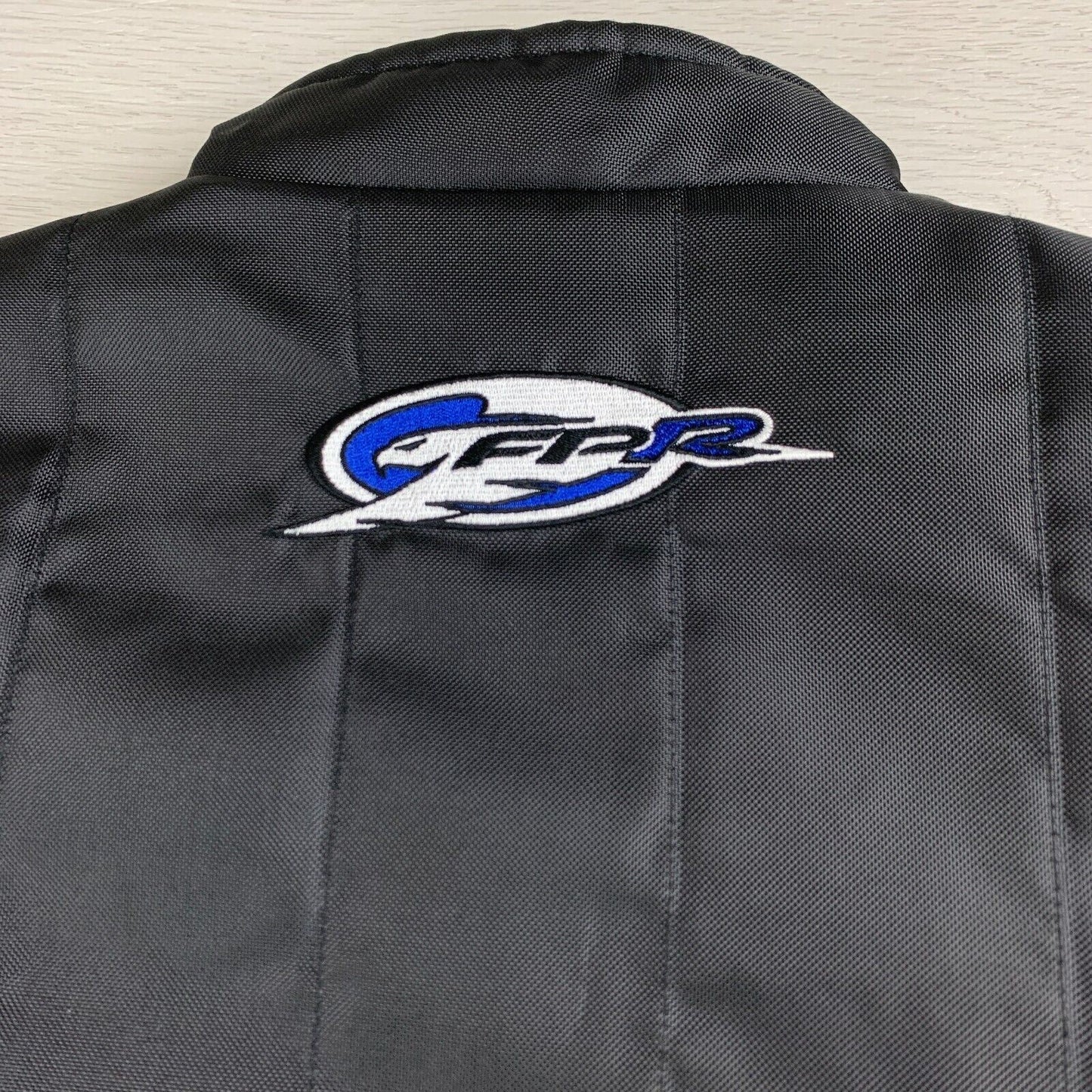 Ford FPR Ford Performance Racing Women's Black Biker Jacket Size 10