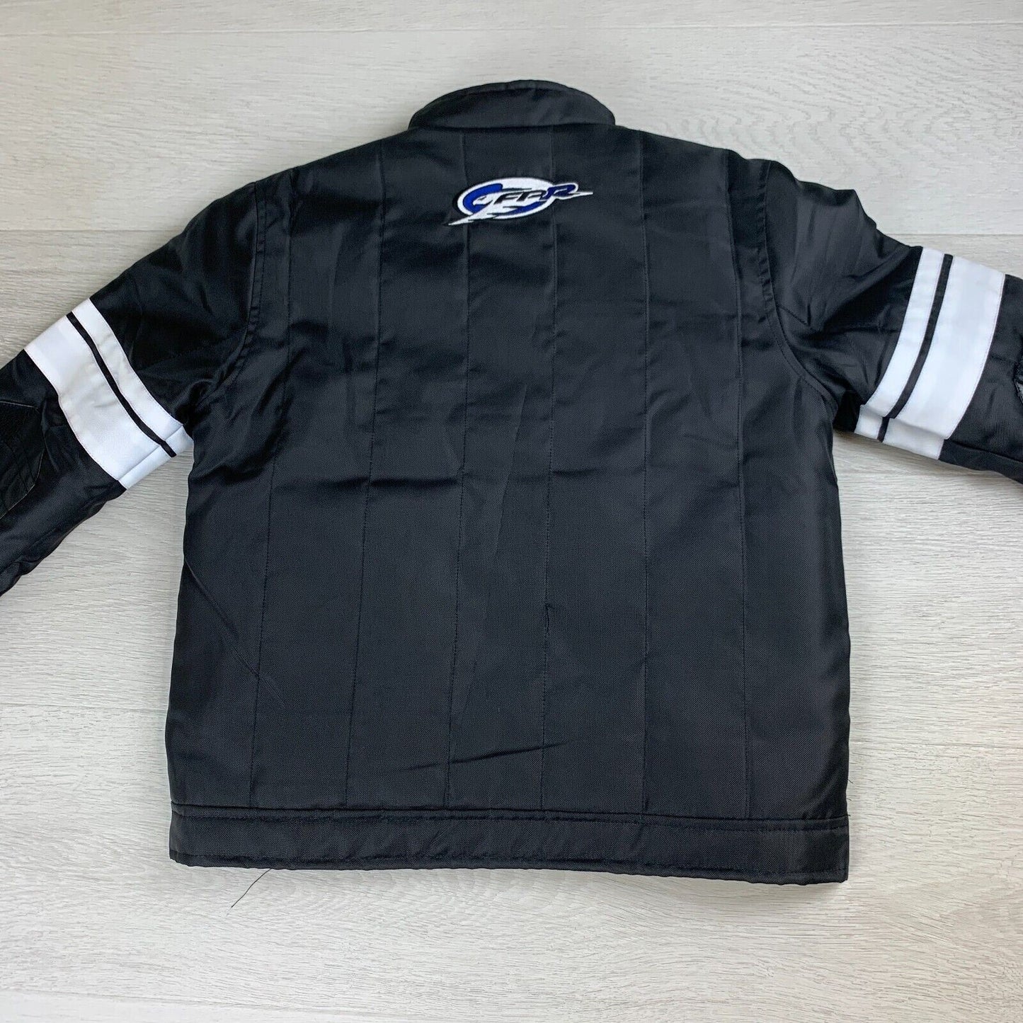 Ford FPR Ford Performance Racing Women's Black Biker Jacket Size 10